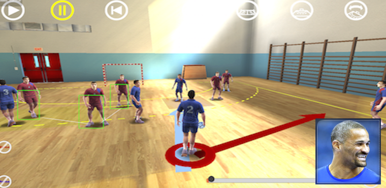 Handball 3D Didier Dinart